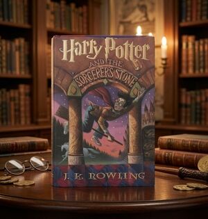 Harry Potter and the Sorcerer's Stone J.K. Rowling 1998 1st Am Ed HC VG